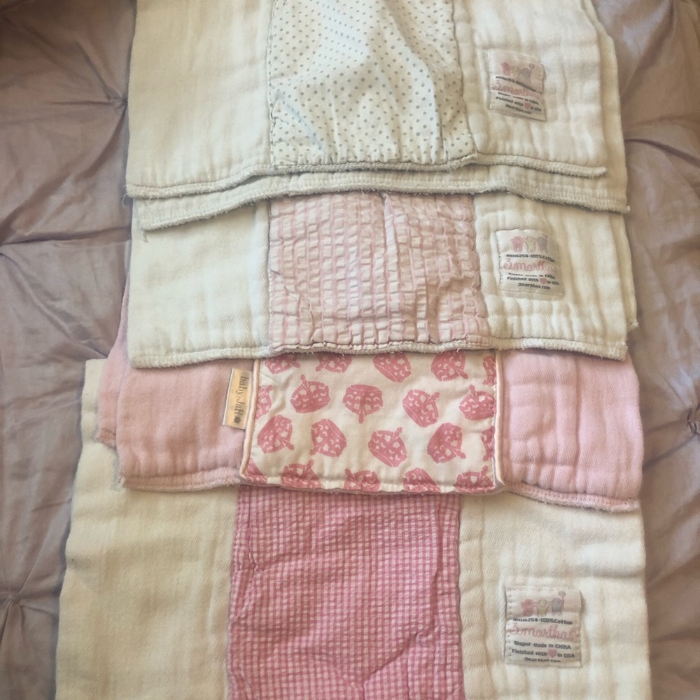 Burp rags